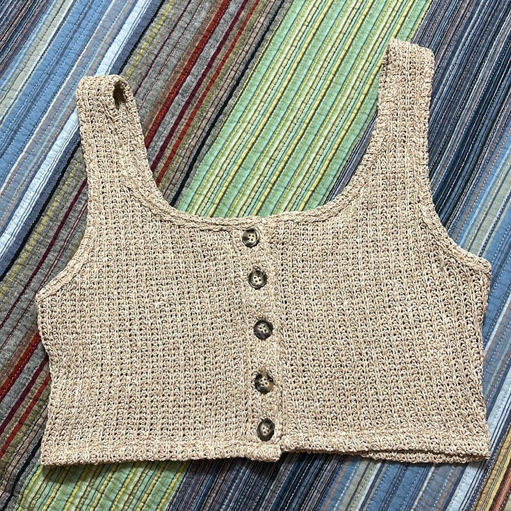 Forever 21 airy crop top